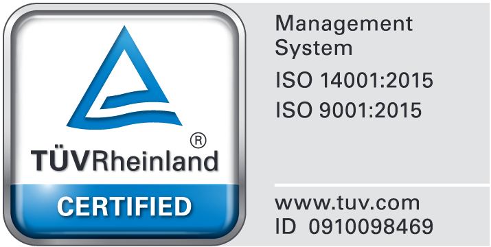 Acquisition of ISO certificates